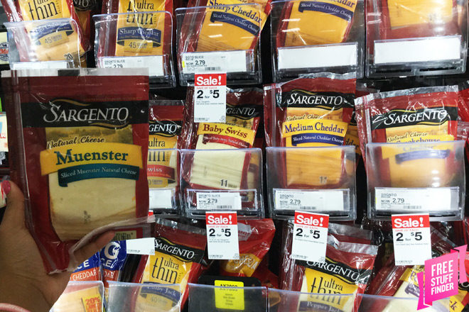 Sargento Natural Deli-Sliced Cheese for JUST $1.87 at Target (Reg $2.79)