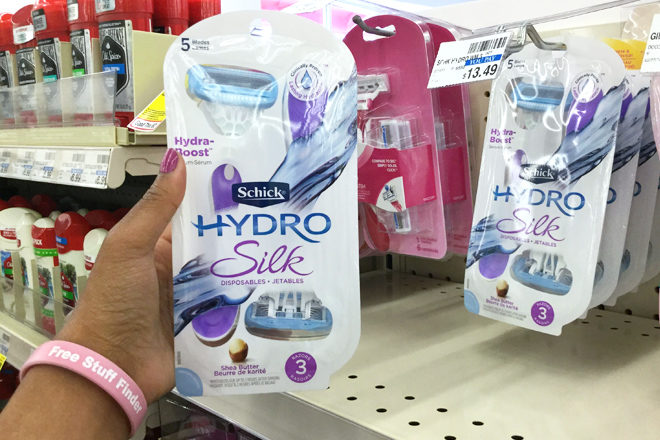 *HOT* Schick Hydro Disposable Razors 3-ct Just $3.49 Each at CVS (Regularly $13.49)