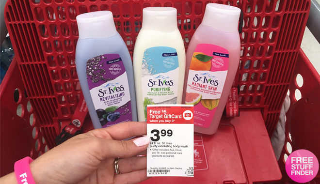 St. Ives Body Wash ONLY 86¢ Each at CVS (Regularly $5.19) - No Coupons Needed!