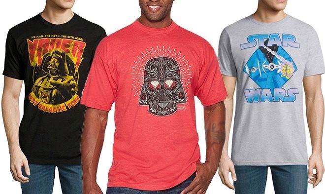 Star Wars Graphic Tees Starting at $3.74 + FREE Pickup at JCPenney (Reg $16)