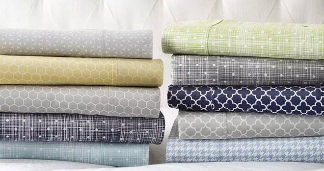 Ultra-Soft Patterned Sheet Sets Only $23.99 (Regularly $100)