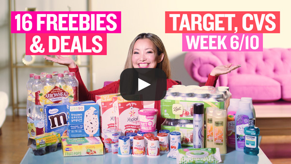 VIDEO: 16 Freebies & Deals at Target & CVS This Week (6/10 – 6/16)