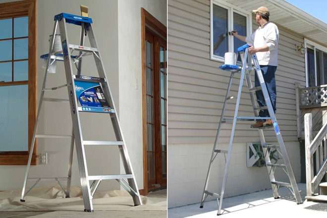 Werner 6-Foot Aluminum Step Ladder for JUST $39 + FREE Shipping (Regularly $66)