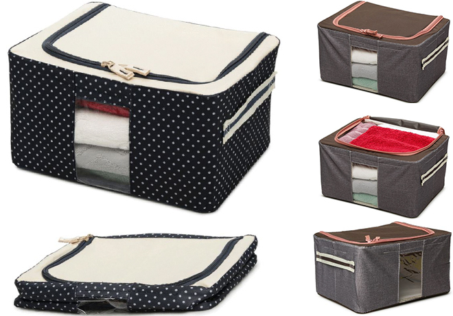 Zippered Storage Bags ONLY $3 at Hollar (Today Only!) - 2 Styles to Choose From