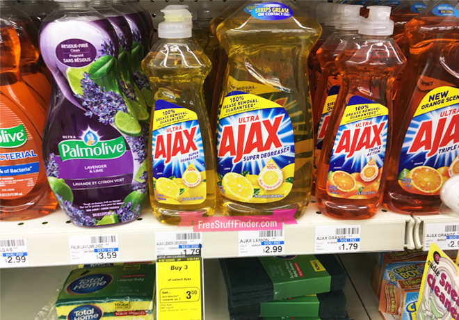 Ajax Dishwashing Liquid, Only 79¢ Each at CVS (Regularly $1.79) - No Coupons Needed!