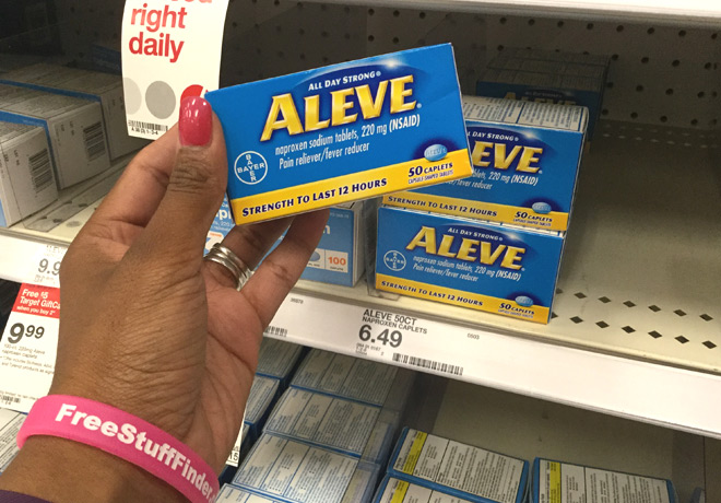 Target: Aleve Pain Relief Tablets 50-Count ONLY $1.49 (Regularly $6.49)