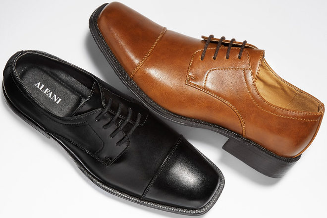 Alfani Men’s Dress Shoes Only $23.99 at Macy's (Regularly $60) - LAST Day!