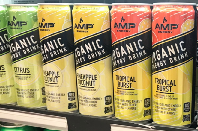 FREE AMP Organic Energy Drink at Kroger