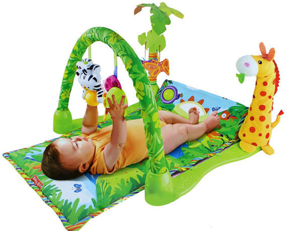 Baby Gift Rainforest Musical Gym Baby Playmat Just $35.22 + FREE Shipping