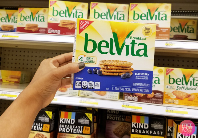 Just Use Your Phone! BelVita Breakfast Biscuits Only $1.79 at Target (Reg $3)