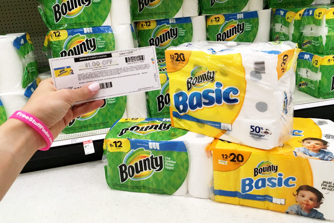 *HOT* Target: Bounty Paper Towels Starting at JUST $5.59 (Like 52¢ per roll) - Regular $12