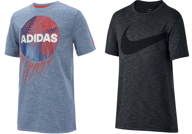 *HOT* Up to 65% Off Boys T-Shirts (Under Armour, Nike & Adidas ) - Today Only!