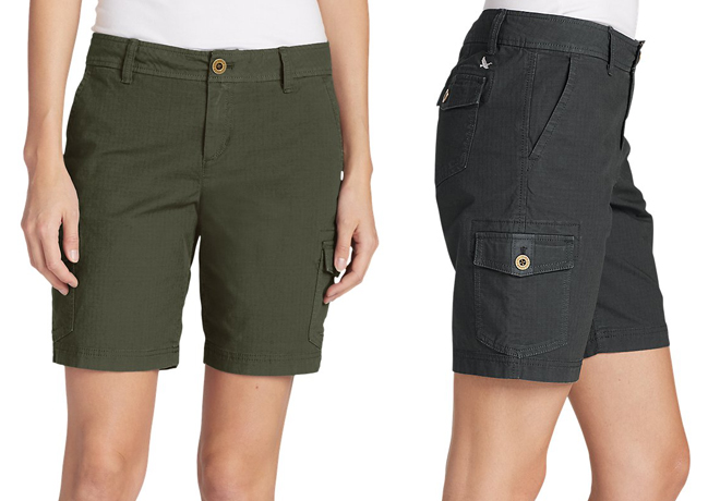 Eddie Bauer: Women's Cargo Shorts for ONLY $19.99 (Regularly $50) - 6 Colors!