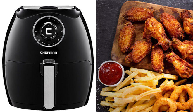 Amazon: Large Chefman 5.5L Air Fryer for ONLY $69.99 + FREE Shipping (Reg $160)