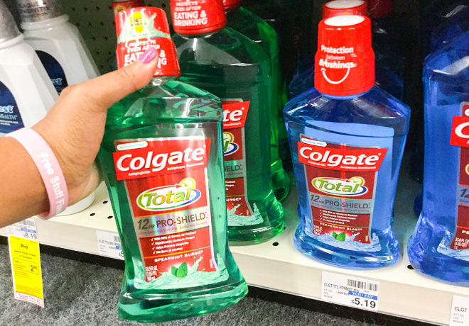 CVS: Colgate Total Mouthwash (500 ml) for ONLY 99¢ - Regularly $4!