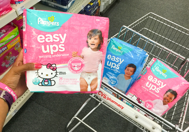 Pampers Easy Ups & Diapers JUST $4 at CVS (Regularly $12.49) - Just Use Your Phone!