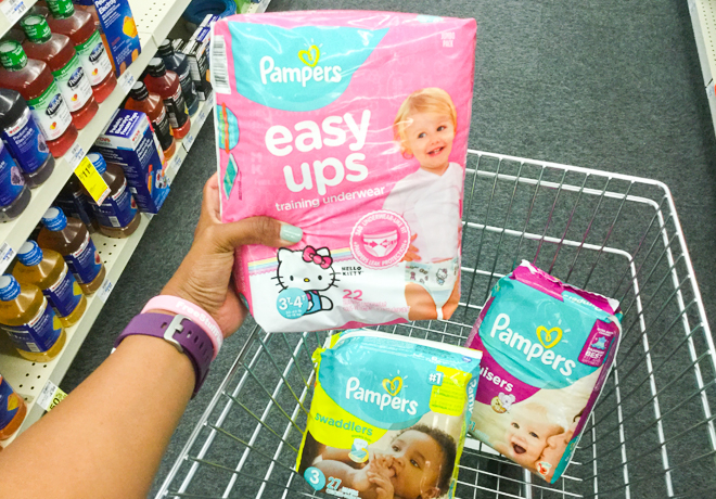 CVS: Pampers Easy Ups Training Underwear 26-Count JUST $3.66 (Regularly $10)