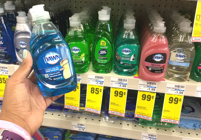 Dawn Dish Soap Just 49¢ at CVS (Regularly $2) - Just Use Your Phone!