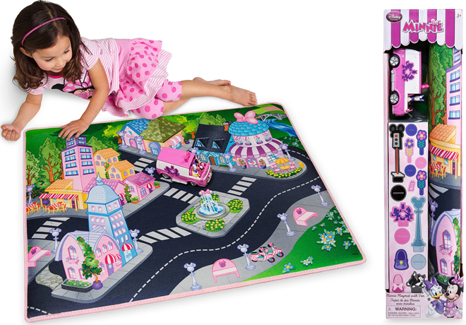 Disney Store: Minnie Mouse Playmat with Van ONLY $6.39 (Regularly $20) - Deal Ends 6/10!