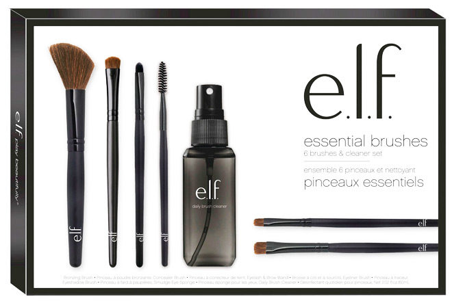 FREE e.l.f. Makeup Brush & Brush Cleaner Set + FREE Pickup (New TCB Members!)