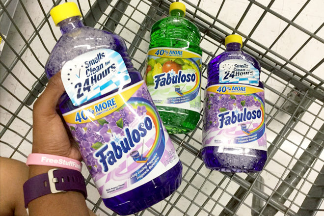FREE Fabuloso Cleaner + 42¢ Moneymaker at Walmart (Just Use Your Phone!)