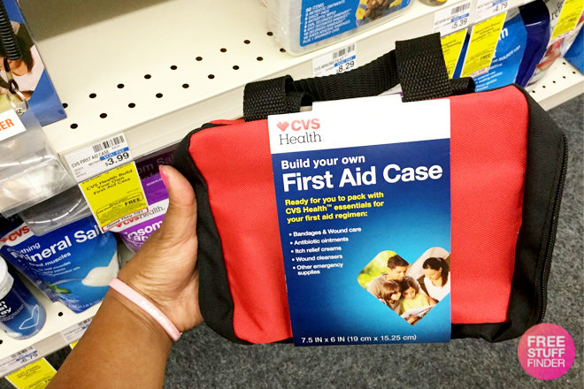 FREE First Aid Case with CVS Health Purchase ($4 Value)