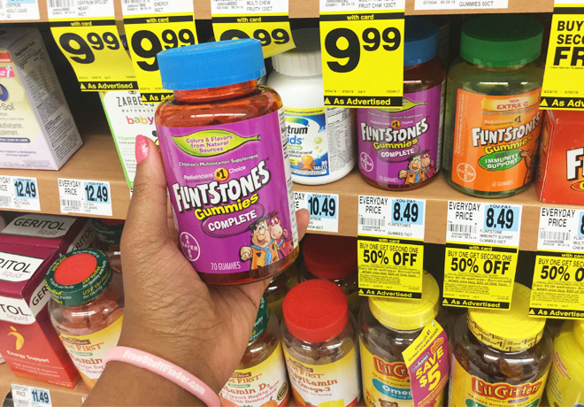 Flintstones Multivitamins 70-ct Just $1.12 Each at Rite Aid (Reg $8.49) - Ends TODAY!