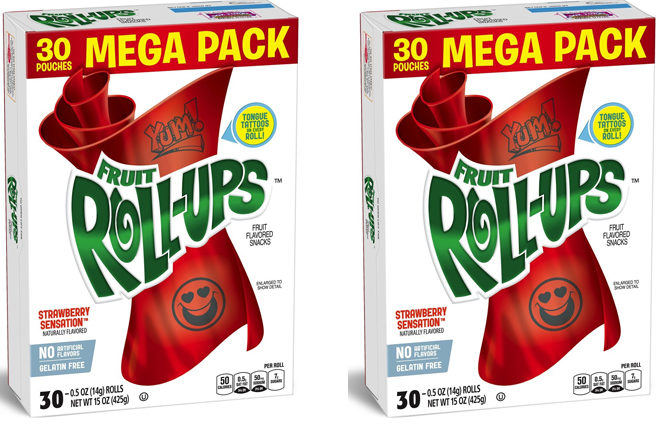 Betty Crocker Fruit Roll-Ups 30-Count Box JUST $3.79 (Regularly $5)