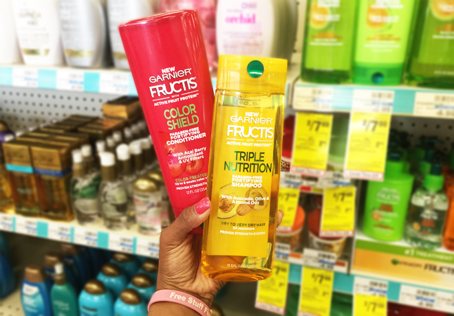 *HOT* Garnier Fructis Conditioner or Shampoo JUST $1 Each (Reg $4) at CVS