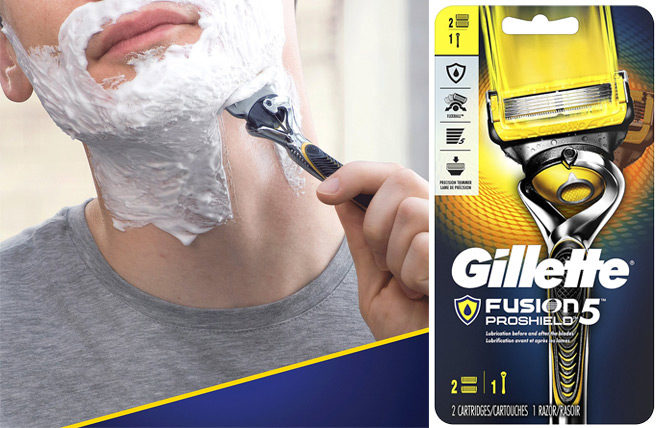 Amazon: Gillette Fusion5 ProShield Men's Razor ONLY $7.46 (Regularly $16)