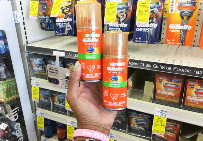 Gillette Fusion Shave Gel Just $1.69 Each at CVS (No Coupons Needed!)