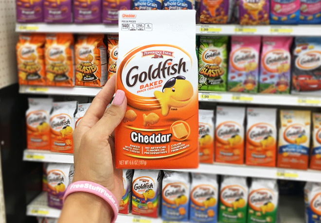 Pepperidge Farm Goldfish 40-Count Variety Pack Just $8.48 + FREE Shipping (21¢ Each!)