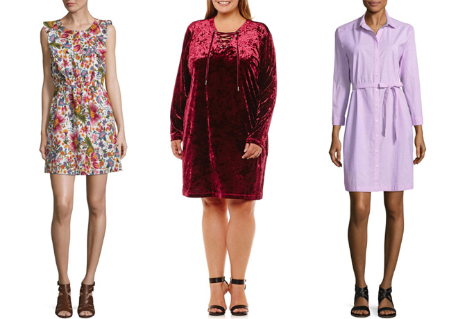 JCPenney: Women’s City Streets Summer Dresses Starting at $4.80 + FREE Pickup