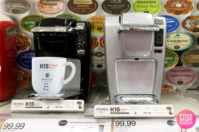 Keurig K15 Coffee Brewer JUST $58.99 + FREE Shipping at Target (Regularly $100)