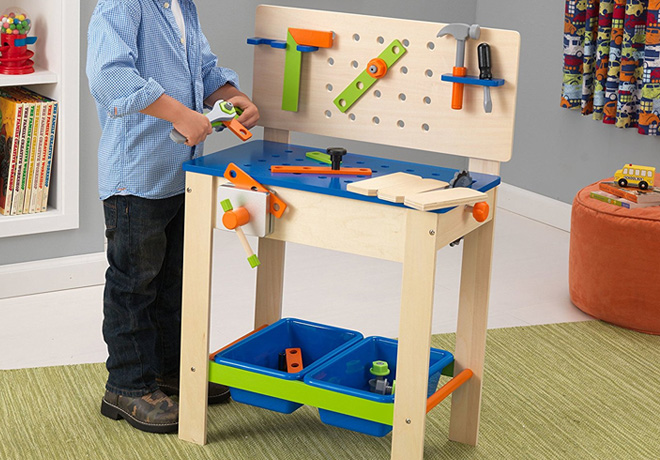 KidKraft Deluxe Workbench with Tools for ONLY $28.76 (Reg $55)