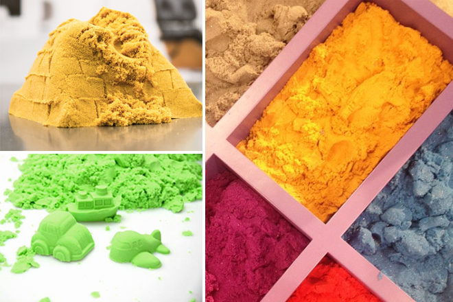 Kinetic Sand Set ONLY $3 at Hollar (So FUN!)