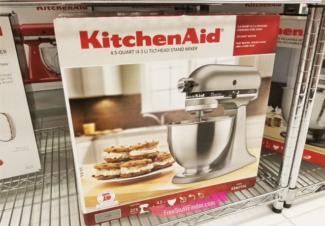 Macy's: KitchenAid 4.5-Quart Stand Mixer JUST $179.99 (Reg $375) + FREE Shipping