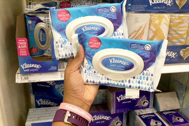 Kleenex Wet Wipes ONLY 49¢ at Target (Regularly $1.49) - SO EASY!