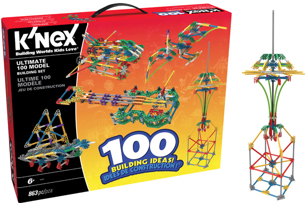 K’NEX Imagine Ultimate 100 Model Building Set 863-Pieces Just $20.73 (Reg $50)