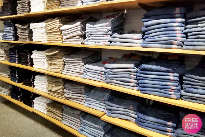 Up to 75% Off Levi’s Jeans and Apparel for Men & Women - Prices From ONLY $19.97!