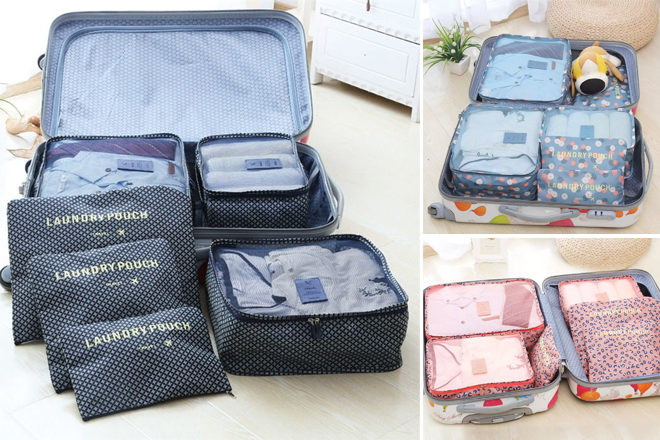 Lightweight Luggage Storage Bag Set For JUST $9.99 (Regularly $50)