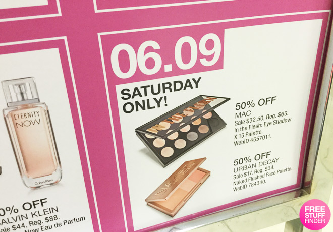 Macy’s: 50% Off Urban Decay Naked & MAC Palettes + FREE Shipping (Today Only)