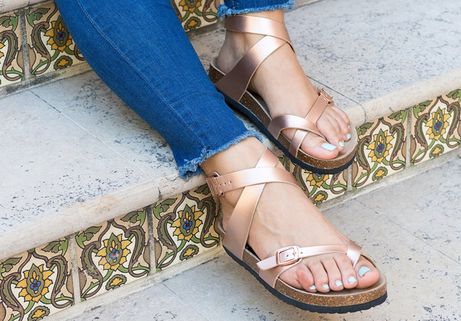 Macy's: Madden Girl Bryceee Footbed Sandals Just $33.99 (Regularly $49)