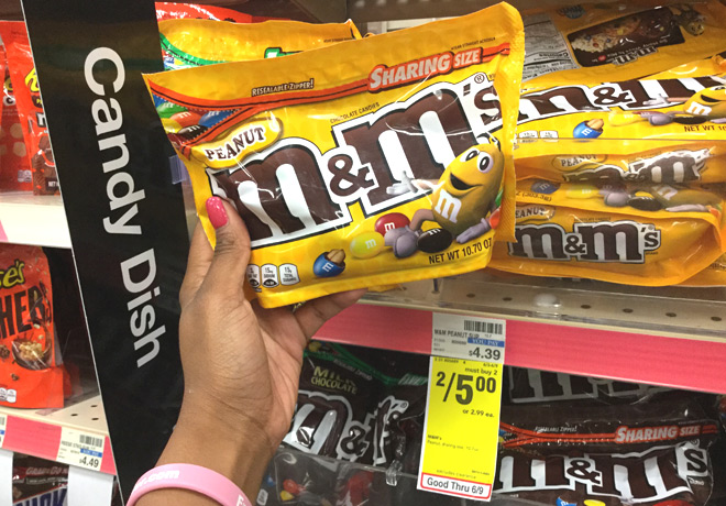 M&M’s Candy ONLY $1.50 Each at CVS (Regularly $4.39) - Today Only!