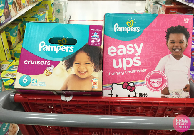 Pampers Super-Pack Easy Ups Training Pants Just $13.64 at Target (Regularly $25)