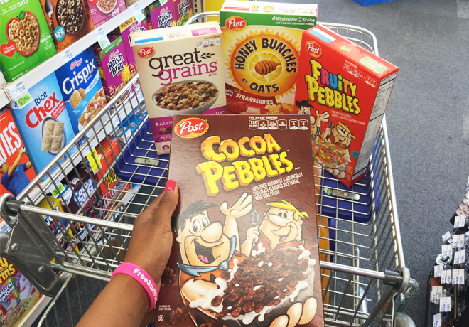 Post Cereal Only $1.49 at CVS & Walgreens (Regularly $4.39)