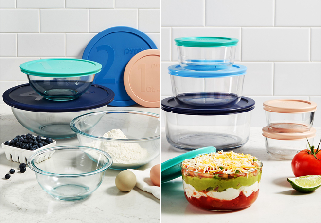 *HOT* Pyrex Kitchen Sets JUST $13.99 Each (Regularly $43) at Macy's - Today Only!