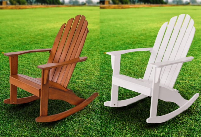 Walmart: Adirondack Rocking Chair Only $82 + FREE Shipping (Regularly $109)
