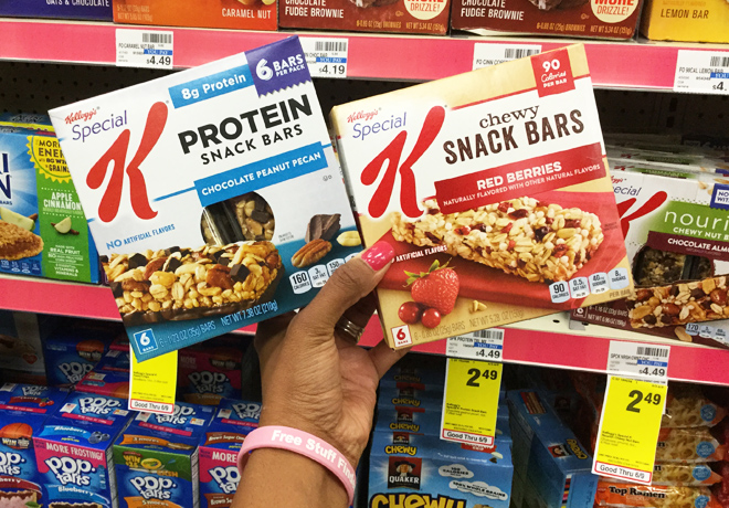 Special K Snack Bars or Bites for ONLY $1.14 at CVS (Regularly $4.49)