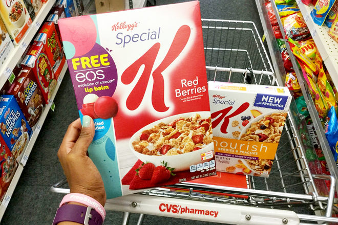 Kellogg Special K Cereal JUST $1.49 (Reg $4)